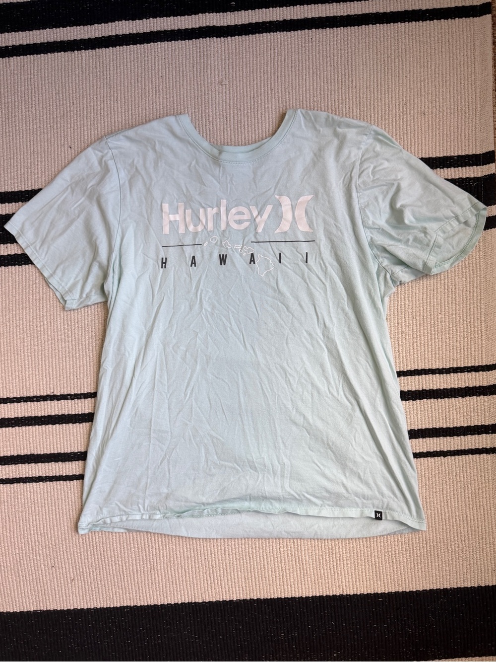 Men’s Blue Hurley Hawaii T Shirt - XL